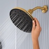 image:imageMoen Verso Brushed Gold Adjustable 9 Diameter EcoPerformance 175gpm Spray Head Rainshower 220R3EPBGBrushed Gold