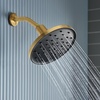 image:imageMoen Verso Brushed Gold Adjustable 9 Diameter EcoPerformance 175gpm Spray Head Rainshower 220R3EPBGBrushed Gold