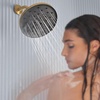 image:imageMoen Verso Brushed Gold Adjustable 9 Diameter EcoPerformance 175gpm Spray Head Rainshower 220R3EPBGBrushed Gold