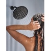 image:imageMoen Verso Brushed Nickel Adjustable 9 Diameter Spray Head Rainshower 220R3BNMatte Black