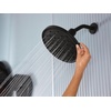 image:imageMoen Verso Brushed Nickel Adjustable 9 Diameter Spray Head Rainshower 220R3BNMatte Black