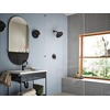 image:imageMoen Verso Brushed Nickel Adjustable 9 Diameter Spray Head Rainshower 220R3BNMatte Black
