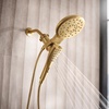 image:imageMoen Verso Brushed Nickel EightFunction 7 Wide Spray Shower Head and Detachable Handshower Combo with 72 Hose 220C3BNBrushed Gold
