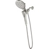image:imageMoen Verso Brushed Nickel EightFunction 7 Wide Spray Shower Head and Detachable Handshower Combo with 72 Hose 220C3BNBrushed Nickel