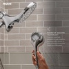 image:imageMoen Verso Brushed Nickel EightFunction 7 Wide Spray Shower Head and Detachable Handshower Combo with 72 Hose 220C3BNMatte Black