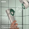 image:imageMoen Verso Chrome Round Rain Shower Head and Detachable Handshower Combination with Magnetix Docking System and 60inch Metal Hose 220C2Spot Resist Nickel