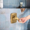 image:imageMoen Voss Brushed Nickel PosiTemp PosiTemp Pressure Balancing Shower Trim Kit Valve Required T2692BNBrushed Gold