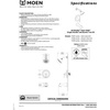 image:imageMoen Wynford Brushed Nickel PosiTemp Tub and Shower Trim Kit Valve Required T4503BNBrushed Nickel