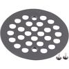 image:imageMoen 101664BN 414Inch ScrewIn Shower Strainer Brushed NickelWrought Iron