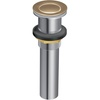 image:imageMoen 140780AZ PopUp Bathroom Sink Drain Kit without Overflow Antique BronzeAntique Bronze