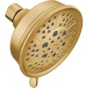 image:imageMoen 3638BG Showering AccCore FourFunction 438 Diameter Spray Head Standard Brushed Gold