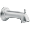 image:imageMoen 3857 Brantford Tub Spout with Lift Diverter Slip Fit 12Inch CC Connection Chrome Replacement Tub Spout for Shower and Bathtub