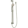 image:imageMoen 3863EPBN Envi EcoPerformance Handheld Shower with 30 Slide Bar Brushed NickelBrushed Nickel