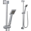 image:imageMoen 90 Degree Chrome Modern EcoPerformance Handshower Handheld Shower with 30Inch Slide Bar and 69Inch Metal Hose S3879EPChrome