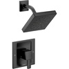image:imageMoen 90Degree Matte Black PosiTemp EcoPerformance Shower Trim Valve Required TS2712EPBL