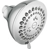 image:imageMoen Adler Chrome 35Inch 4Function Showerhead with various HighPressure Options Pressure Boosting Shower Head 23026Pack of 1
