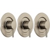 image:imageMoen Align Brushed Gold Moentrol Volume Control Modern Shower Valve Trim Kit Valve Required T3291BGBrushed Nickel