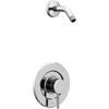 image:imageMoen Align Chrome PosiTemp Pressure Balancing Modern Shower Trim Kit without Showerhead Valve Required T2192NHChrome