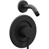 image:imageMoen Align Chrome PosiTemp Pressure Balancing Modern Shower Trim Kit without Showerhead Valve Required T2192NHMatte Black