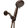 image:imageMoen Banbury Mediterranean Bronze 5Spray Hand Shower with Hose and Bracket 4Inch Diameter Showerhead 23046BRB