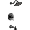 image:imageMoen Belfield Matte Black MCORE 3Series 1Handle Tub and Shower Trim Kit Valve Required UT3313BL