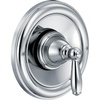 image:imageMoen Brantford Chrome PosiTemp Pressure Balancing Traditional Tub and Shower Lever Handle Valve Required T2151Chrome