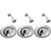 image:imageMoen Chateau Chrome PosiTemp EcoPerformance Shower Trim Kit L2368EPPack of 3
