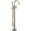 image:imageMoen Cia Brushed Gold One Handle Freestanding Floor Mount Tub Filler with Handshower 615BGBrushed Nickel