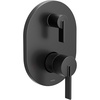 image:imageMoen Cia UT3331 MCORE 3Series 2Handle Shower Trim with Integrated Transfer Valve Valve Required ChromeMatte Black