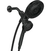 image:imageMoen Engage Matte Black 25 GPM Handheld Showerhead and Rain Shower 2in1 Combo Featuring Magnetic Docking System and Metal Hose 26009BLMatte Black