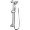 image:imageMoen Envi Chrome EcoPerformance Handheld Shower with 30 Slide Bar 3863EP