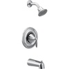 image:imageMoen Eva Chrome PosiTemp Tub and Shower Trim Kit Valve Required T2133Chrome