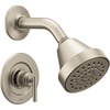 image:imageMoen Gibson Chrome PosiTemp Pressure Balancing EcoPerformance Modern Shower Trim Valve Required T2902EPBrushed Nickel