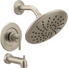 image:imageMoen Gibson Chrome PosiTemp Pressure Balancing Modern Tub and Shower Trim with 8Inch Rainshower Valve Required T3003EPBrushed Nickel
