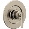 image:imageMoen Gibson Pressure Balancing Modern Shower Lever Handle PosiTemp Valve Required Matte Black T2901BLBrushed Nickel