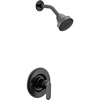 image:imageMoen Greenfield Matte Black Single Handle EcoPerformance Tub and Shower Faucet Featuring Shower Head and Lever Handle Valve Required T2222EPBL