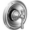 image:imageMoen Kingsley Chrome Traditional 1Handle Moentrol Tub and Shower Valve Trim Kit Valve Required T3111Chrome