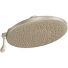 image:imageMoen S6320EPBN Velocity EcoPerformance TwoFunction Rain Shower Shower Head with Immersion Technology 8Inch Brushed NickelBrushed Nickel