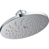 image:imageMoen S6360 8 SingleFunction Rainshower Showerhead with Immersion Technology at 25 GPM Flow Rate ChromeChrome