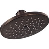 image:imageMoen S6360 8 SingleFunction Rainshower Showerhead with Immersion Technology at 25 GPM Flow Rate ChromeOil Rubbed Bronze