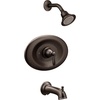 image:imageMoen T2157EPORB Brantford PosiTemp EcoPerformance Tub and Shower Trim Kit Valve Required Oil Rubbed BronzePack of 1