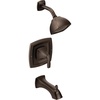 image:imageMoen T2693ORB Voss PosiTemp Pressure Balancing Tub and Shower Trim Kit Valve Required Oil Rubbed BronzeBronze