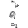 image:imageMoen T2743EPBN Glyde PosiTemp TubShower Faucet Brushed NickelChrome