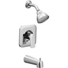 image:imageMoen T2813EPBN Rizon PosiTemp EcoPerformance Tub and Shower Trim Valve Required Brushed NickelChrome