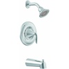 image:imageMoen T62133 Eva PosiTemp Tub and Shower Trim Kit without Valve Chrome