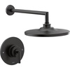 image:imageMoen TS22002EPBL Arris PosiTemp Pressure Balancing Modern Shower Trim Kit with 10Inch EcoPerformance Rainshower Valve Required Matte BlackMatte Black