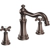 image:imageMoen TS22101BG Weymouth TwoHandle Roman Tub Faucet with Cross Handles Trim Kit Valve Required Brushed GoldOil Rubbed Bronze