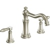 image:imageMoen TS22103BG Weymouth TwoHandle Roman Tub Faucet with Lever Handles Trim Kit Valve Required Brushed GoldBrushed Nickel