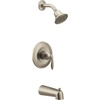 image:imageMoen UT2133EPBN Eva Collection MCORE 2Series 1Handle Tub and Shower Trim Kit Valve Required Brushed NickelBrushed Nickel