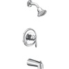 image:imageMoen UT2133EPBN Eva Collection MCORE 2Series 1Handle Tub and Shower Trim Kit Valve Required Brushed NickelChrome